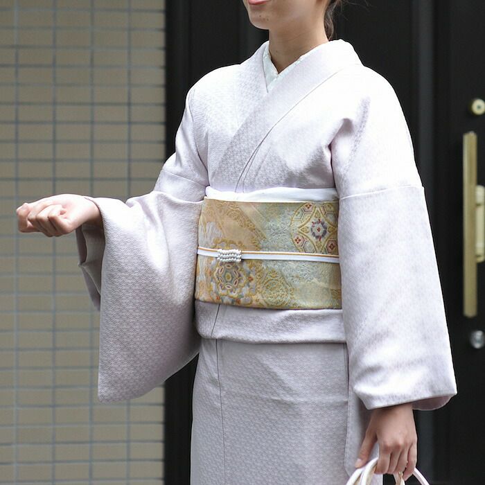 撫松庵 着物 名古屋帯 4点セット ぱさつき