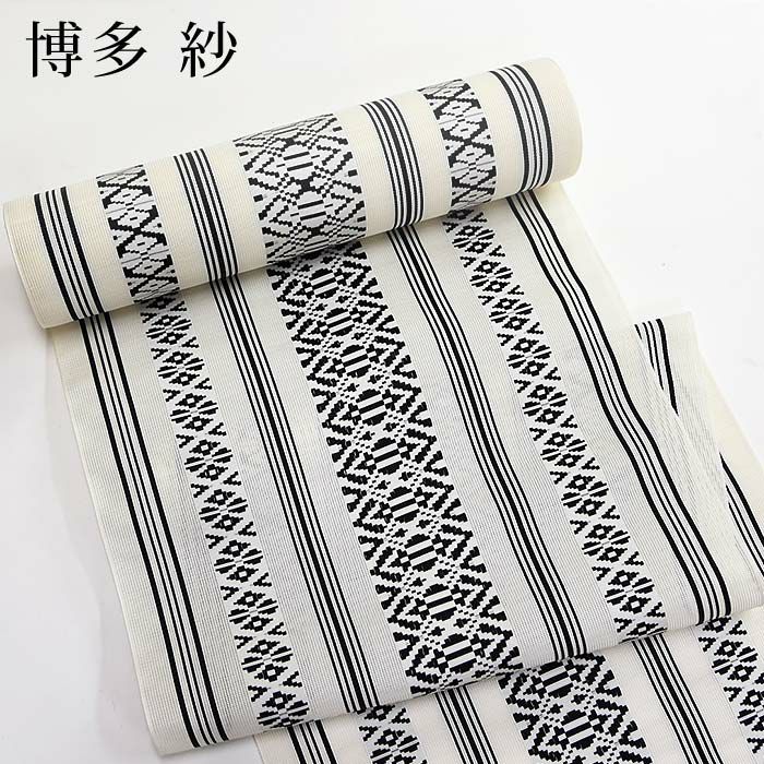 博多織 名古屋帯 博多帯 博多八寸帯 紗献上柄 透ける夏用 本場筑前 森 