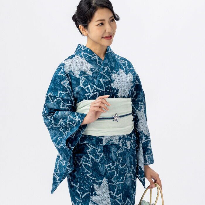 税込55000円均一セール】 浴衣 有松絞り サンプル品