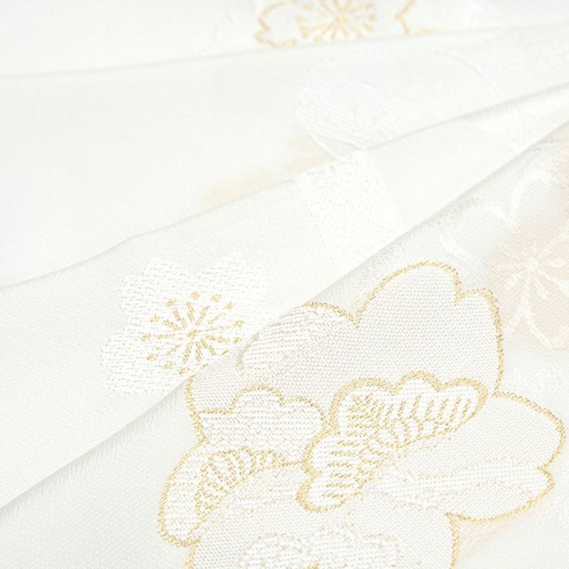 帯揚げ 礼装用 フォーマル 金糸刺繍入り 吉祥文様：つゆくさ公式