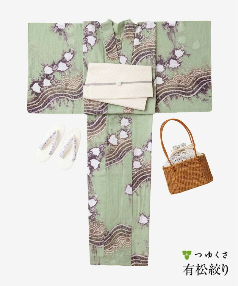 浴衣 有松絞り つゆくさの有松鳴海絞り浴衣：つゆくさ公式通販サイト