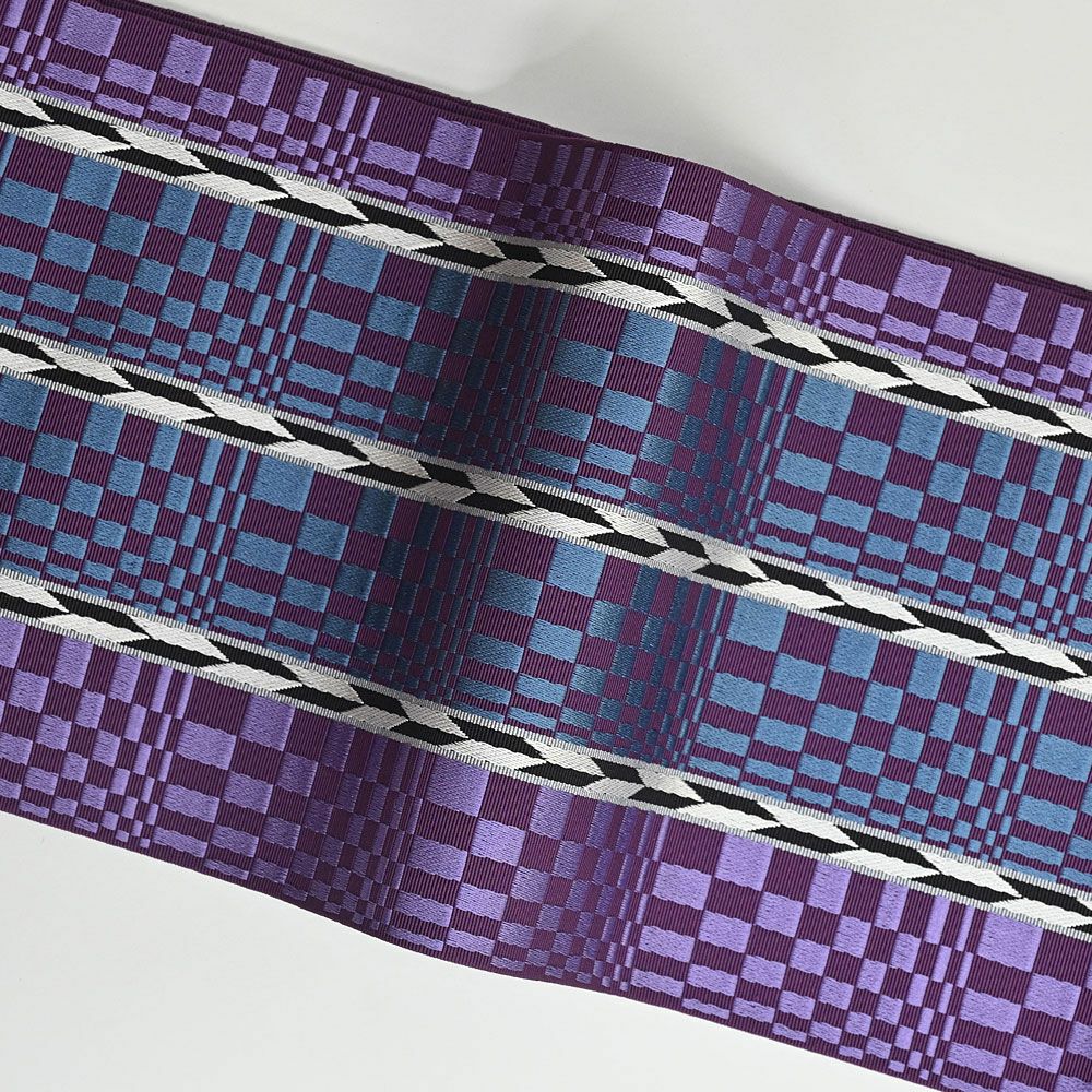 袋帯5本セット　箔　紫根染　くし織　送料無料 半期決算セール】 【桐屋 翠山工房】 特選本手加工絞り染訪問着