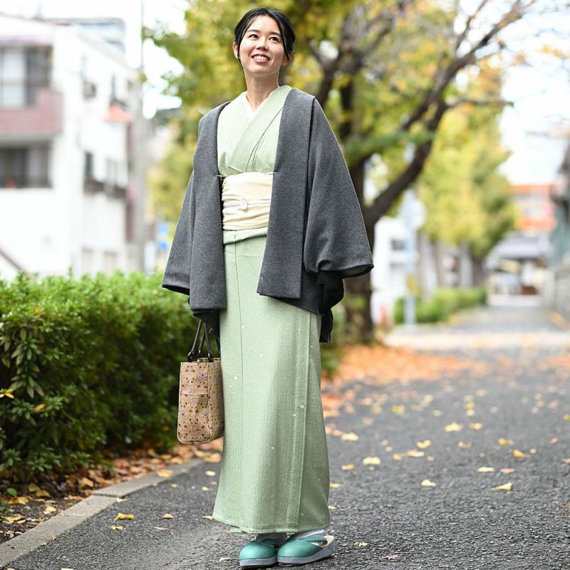 確認用 花鳥刺繍バッグ かたかっ