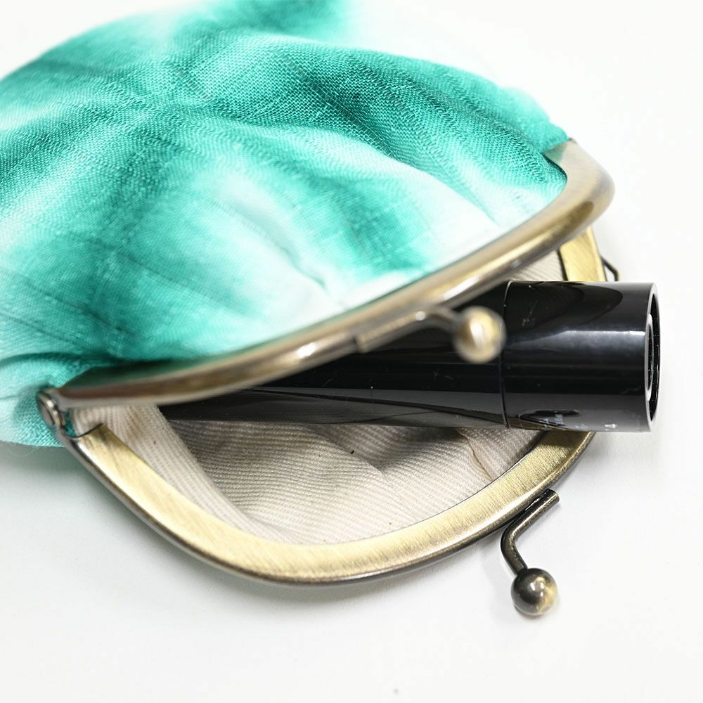 有松絞り がま口財布 雪花絞り がま口ポーチ | 有松絞り浴衣 ゆかた屋