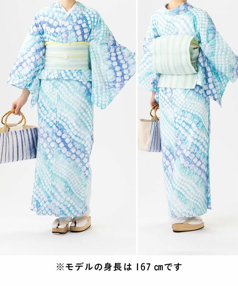 フルオーダー】浴衣 有松絞り 〔全行程国産〕 つゆくさ | 有松
