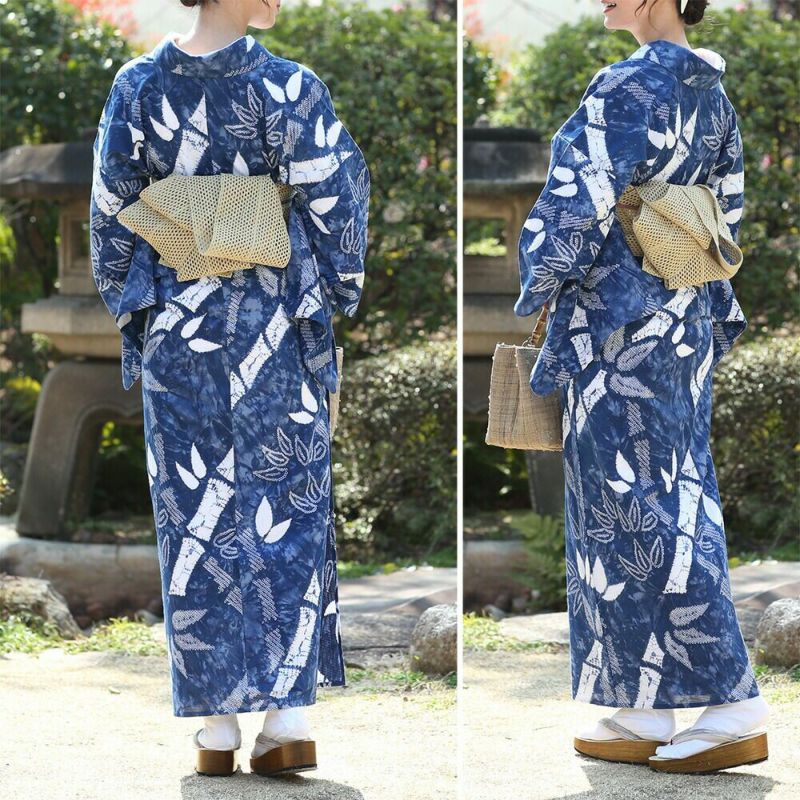 有松絞り ビッグサイズ高級婦人浴衣 レディース - 着物・浴衣