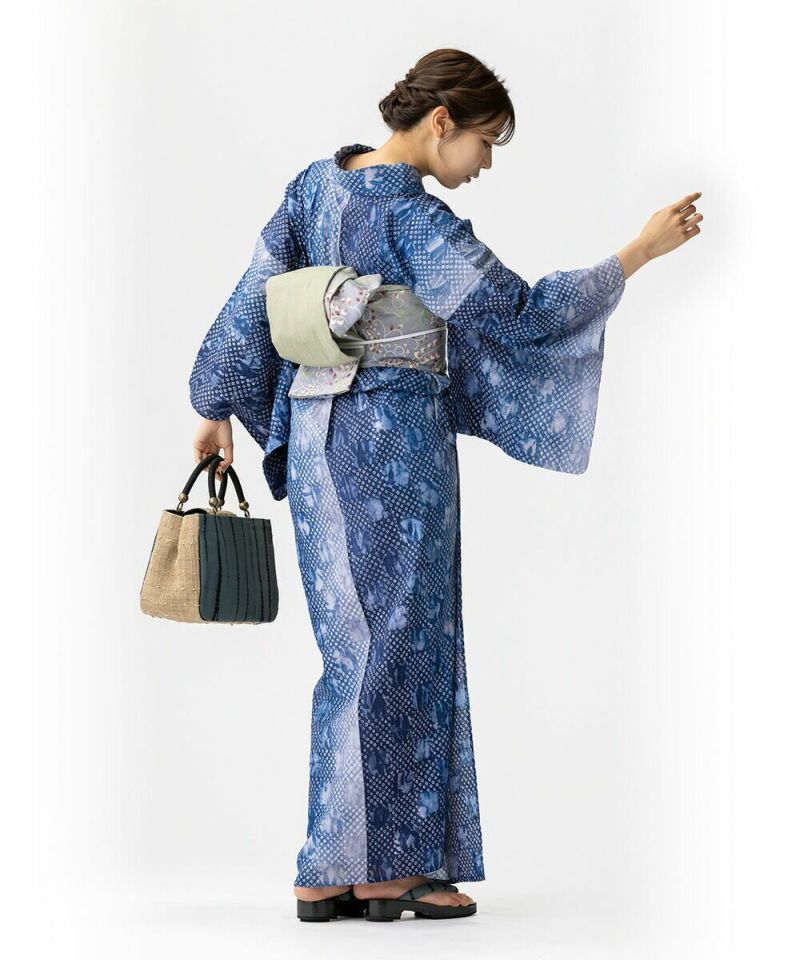 ゆったりサイズ　有松絞り 9/30まで5％OFF＞【フルオーダー】浴衣 有松絞り 2025 三浦絞り