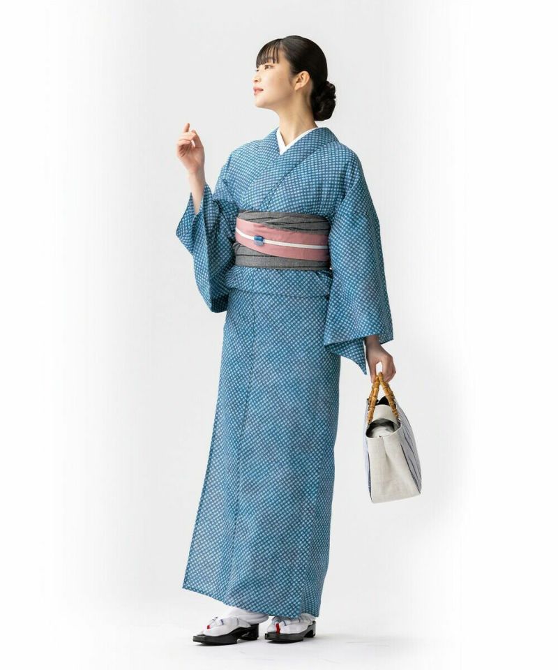 フリーサイズ】浴衣 有松絞り 2025 総鹿の子 | 有松絞り浴衣