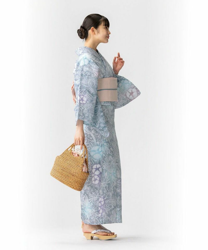 フルオーダー】浴衣 有松絞り 2025 朝顔 | 有松絞り浴衣 ゆかた