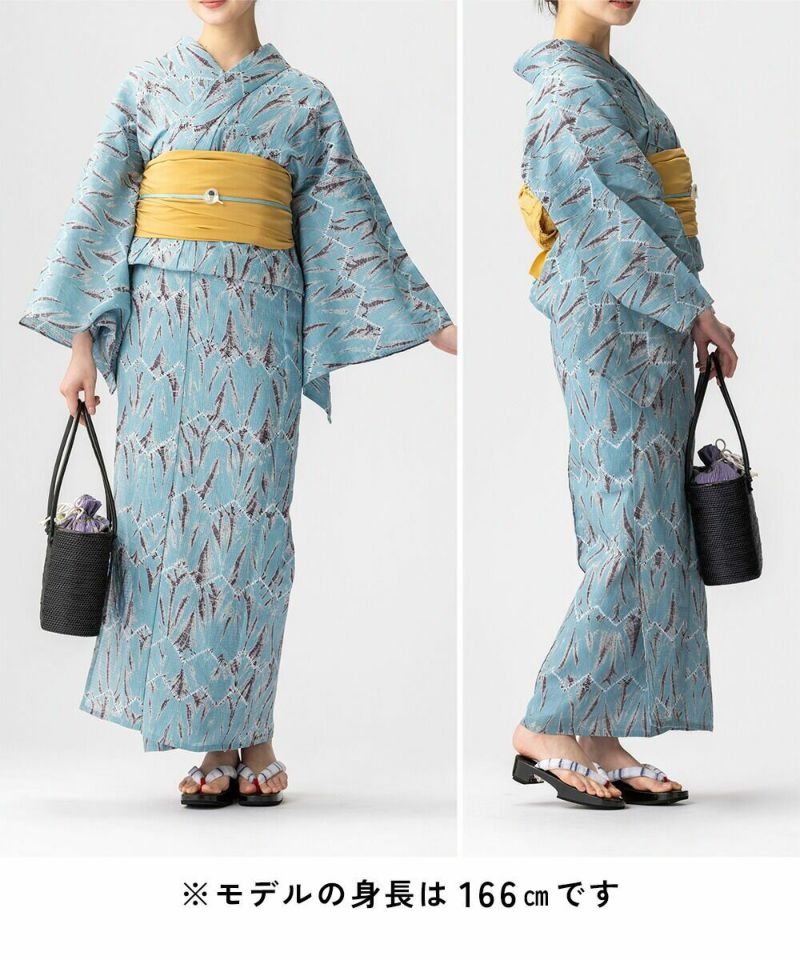 販売時期未定】【フリーサイズ】浴衣 有松絞り 2025〔全行程国産