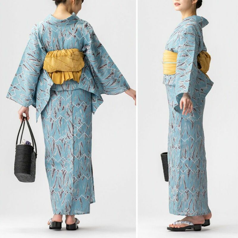 販売時期未定】【フリーサイズ】浴衣 有松絞り 2025〔全行程国産